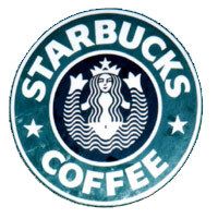 Logo Starbucks desde 1987 a 1992. 